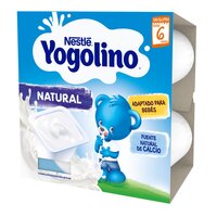Gustare naturala Yogolino, 6 luni+, 4x100 g, Nestle