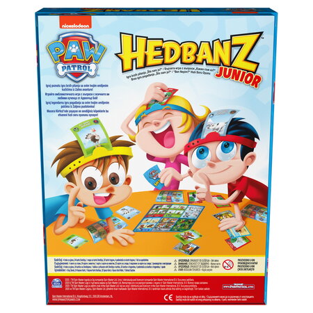 Joc de societate Original Junior, Paw Patrol, Hedbanz 495514