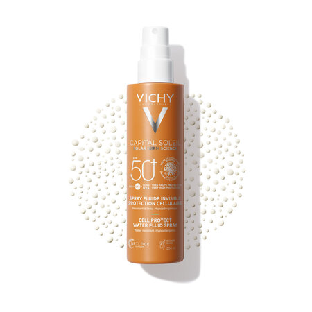 Spray fluid invizibil SPF 30 Capital Soleil, 200 ml, Vichy 505090