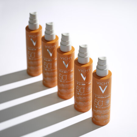 Spray fluid invizibil SPF 30 Capital Soleil, 200 ml, Vichy 505089