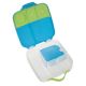 Caserola compartimentata maxi LunchBox, 2 l, Albastru + Verde, BBOX 495737