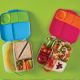 Caserola compartimentata maxi LunchBox, 2 l, Albastru + Verde, BBOX 495745