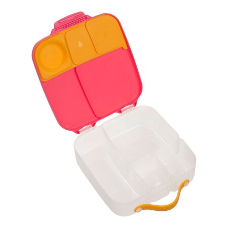 Caserola compartimentata maxi LunchBox, 2 l, Roz + Portocaliu, BBOX 495755