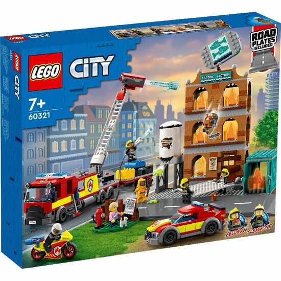 Brigada de pompieri Lego City 60321