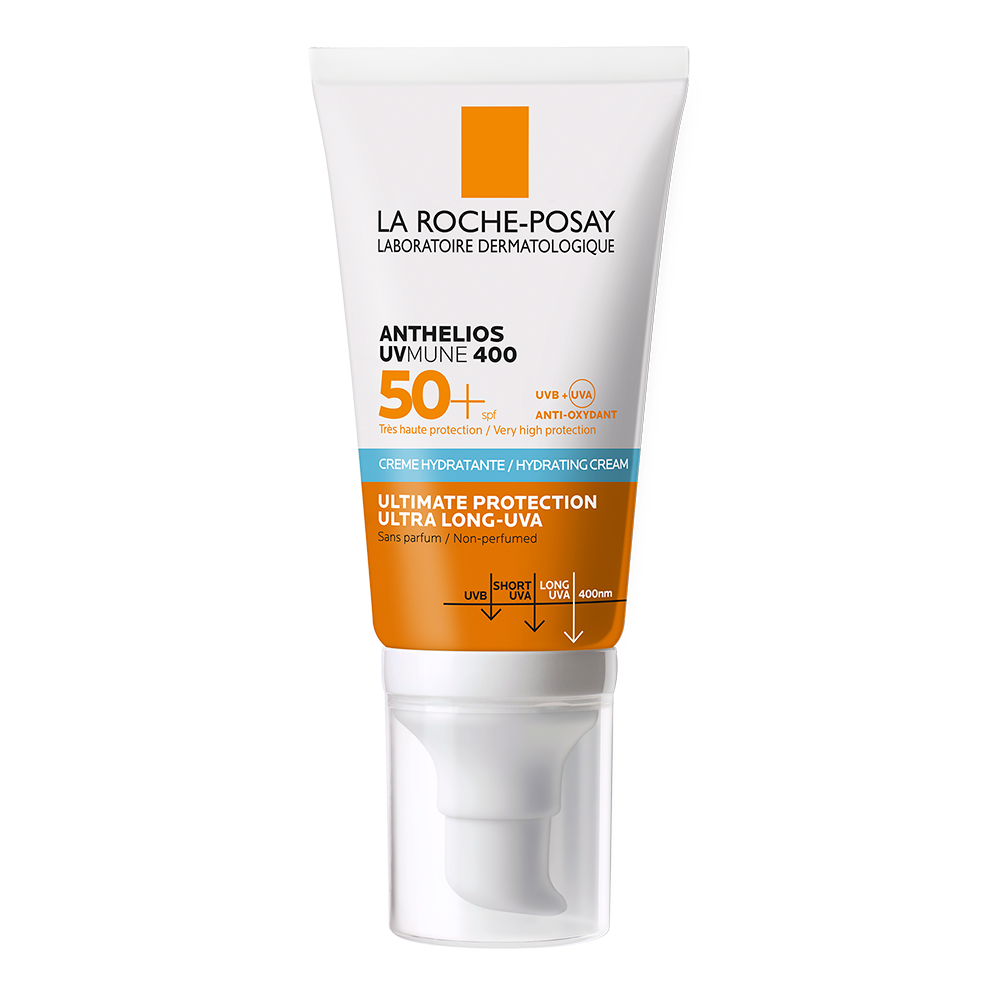 Crema hidratanta pentru fata cu SPF 50+ Anthelios UVmune, 50 ml, La Roche-Posay