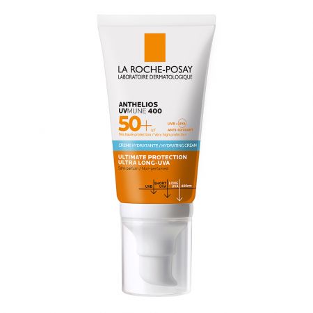 Crema hidratanta cu protectie solara SPF 50+ de fata Anthelios UVmune