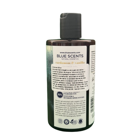 Gel de dus Cardamom & Vanilla, 300 ml, Blue Scents 776959