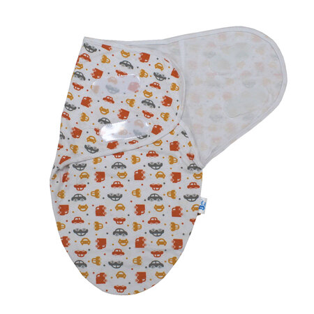 Sistem de infasare Sleep party, Masinute, 3-6  luni, Baltic Bebe 729203