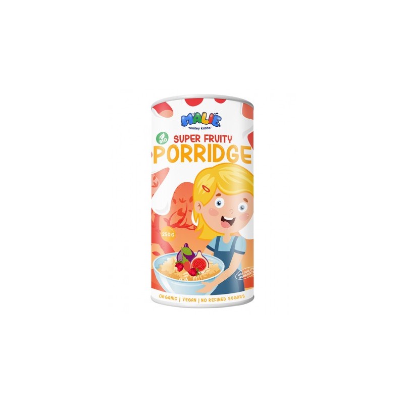 Porridge superfructe  Bio, 250 g, Malie