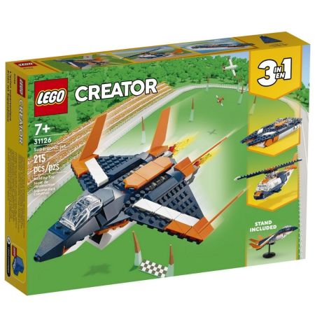 Avion supersonic Lego Creator 31126