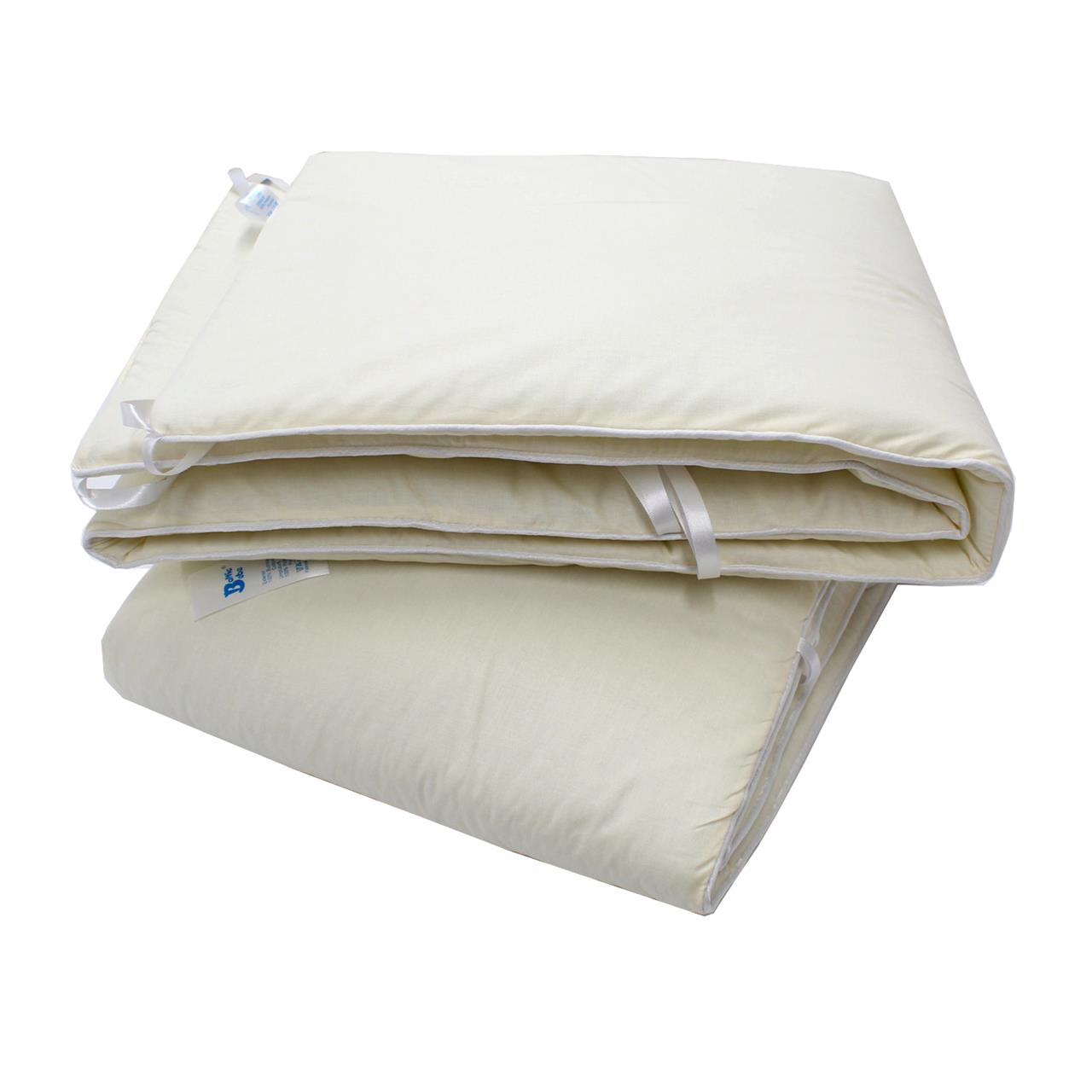 Set Aparatori laterale pentru patut, 180x35 cm, Ivoire, Baltic Bebe