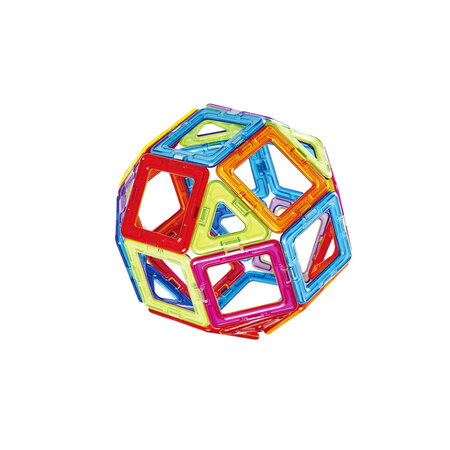 Joc de constructie magnetic, +3 ani, 30 de piese, Magplayer 496087