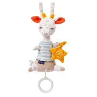 Jucarie muzicala mini Girafa somnoroasa, +0 luni, Fehn