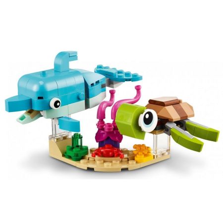 Delfin si Broasca Testoasa Lego Creator, +7 ani, 31128, Lego 496216