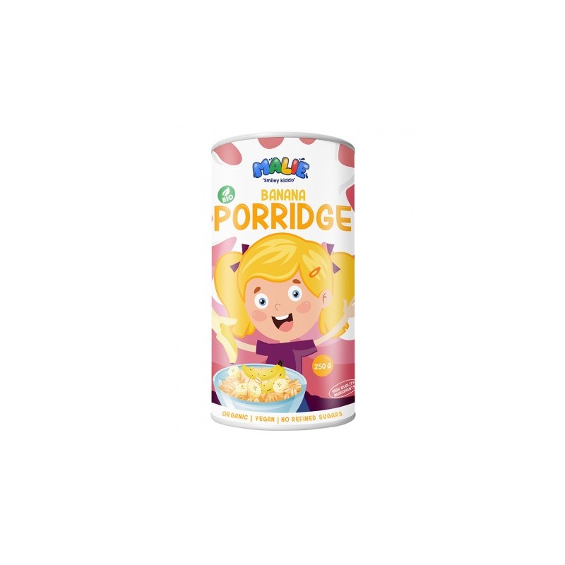 Porridge Bio cu banane, 250 g