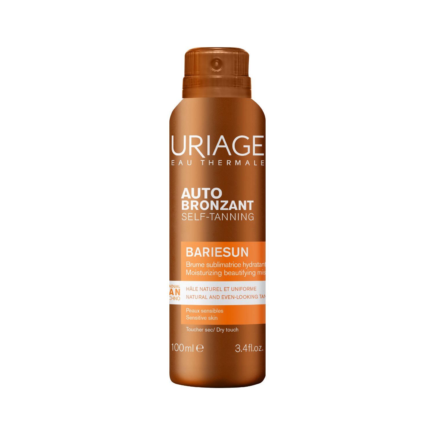 Spray autobronzant Bariesun, 100 ml, Uriage