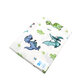 Set Lenjerie patut cu 5 piese, Dinozauri, Baltic Bebe 496869