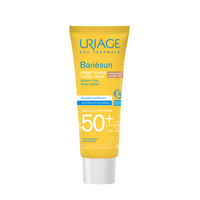Crema colorata pentru protectie solara SPF50+ Bariesun, 50 ml, Gold, Uriage