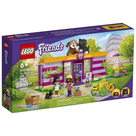 Cafeneaua de la adapostul pentru adoptia animalutelor Lego Friends 41699