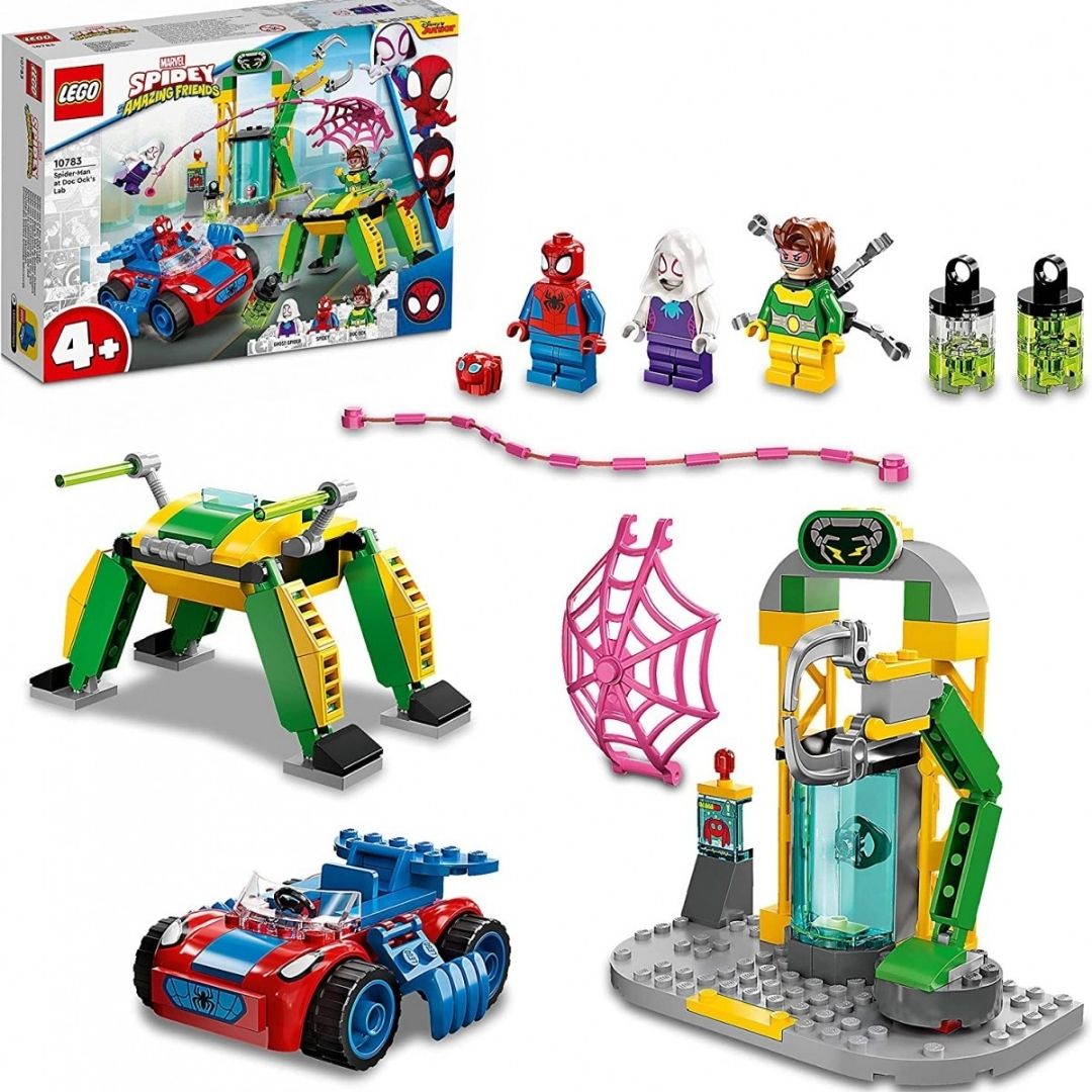 Omul Paianjen si Laboratorul lui Doc Ock Lego Marvel, + 4 ani, 10783, Lego