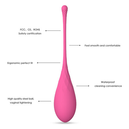 Kegel Fit set de antrenament vaginal, 6 buc, Leslie 496931