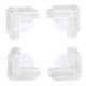 Set sigurante 4 protectii colturi L, 3.7 x 1.5 x 3.7 cm, Kikka Boo 497021