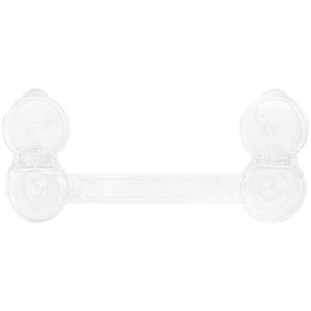 Set 2 Sigurante ajustabile, 15.2x1.1x3.8 cm, Transparent, Kikka Boo 497061