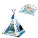 Cort de joaca cu salteluta de activitati 2in1 Adventure Boy, Kikka Boo 497157