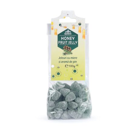 Jeleuri cu miere si aroma de pin, 100 g, Apidava