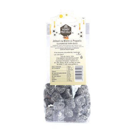 Jeleuri cu Miere si Propolis cu aroma de lemn dulce, 100 g, Apidava 761278