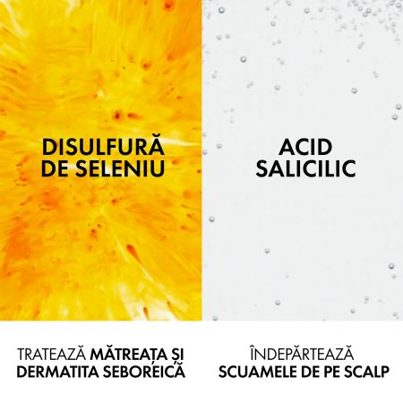 Sampon antimatreata pentru parul normal si uscat Dercos, 200 ml, Vichy 608404