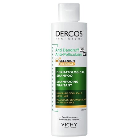 Sampon antimatreata pentru parul normal si uscat Dercos, 200 ml, Vichy
