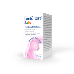 Lactoflora Picaturi Baby, 10 ml, Stada