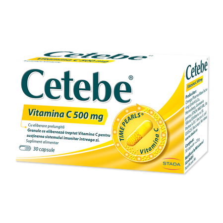 Cetebe Vitamina C 500 mg