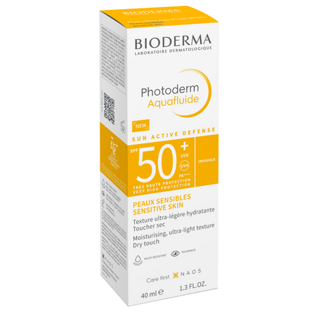Fluid de fata cu SPF 50+ Photoderm  Aquafluide, Invisible, 40 ml, Bioderma 625469