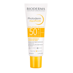Fluid protectie solara SPF +50 Photoderm  Aquafluide, 40 ml,  Invisible, Bioderma