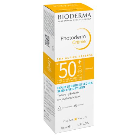 Crema protectie solara Invisible SPF 50+ Photoderm, 40 ml, Bioderma 625433