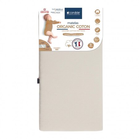 Saltea din bumbac organic pentru copii,