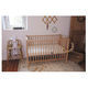 Saltea din bumbac organic pentru copii, 60x120x12 cm, Candide 498095