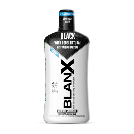 Apa de gura pentru albire cu carbune activ, 500 ml, Blanx