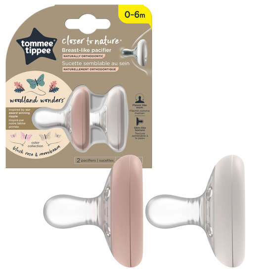 Suzeta de noapte Closer to Nature Breast like Pacifier,