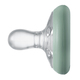 Suzeta de noapte Closer to Nature Breast like Pacifier, 0-6 luni, 2 bucati, Verde/Gri, Tommee Tippee 498366