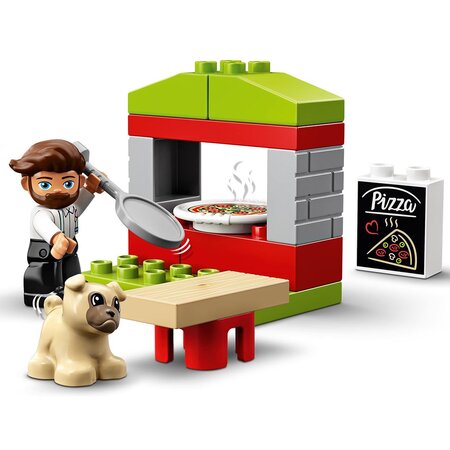 Stand cu pizza Lego Duplo, +2 ani, 10927, Lego 498610