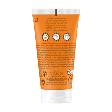 Crema cu protectie solara SPF 50+ Triasorb, 50 ml, Avene 506026
