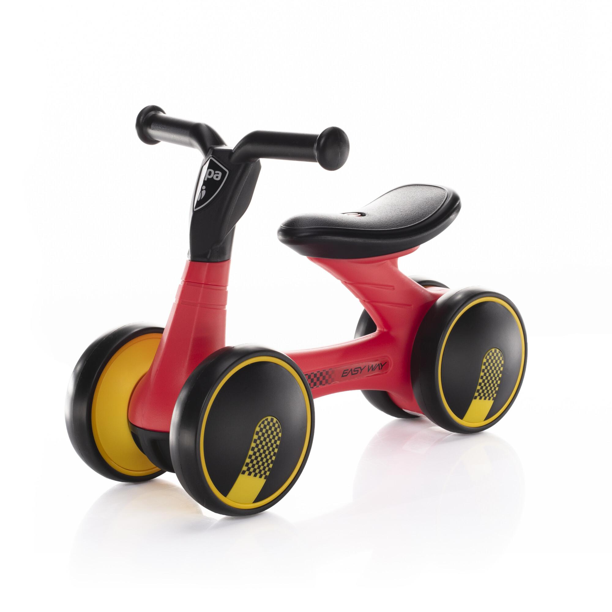 Bicicleta Easy Way, +18 luni, Sport Red, Zopa