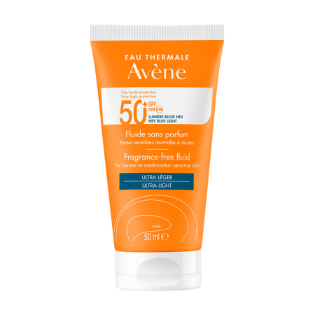 Fluid protectie solara fara parfum SPF50+
