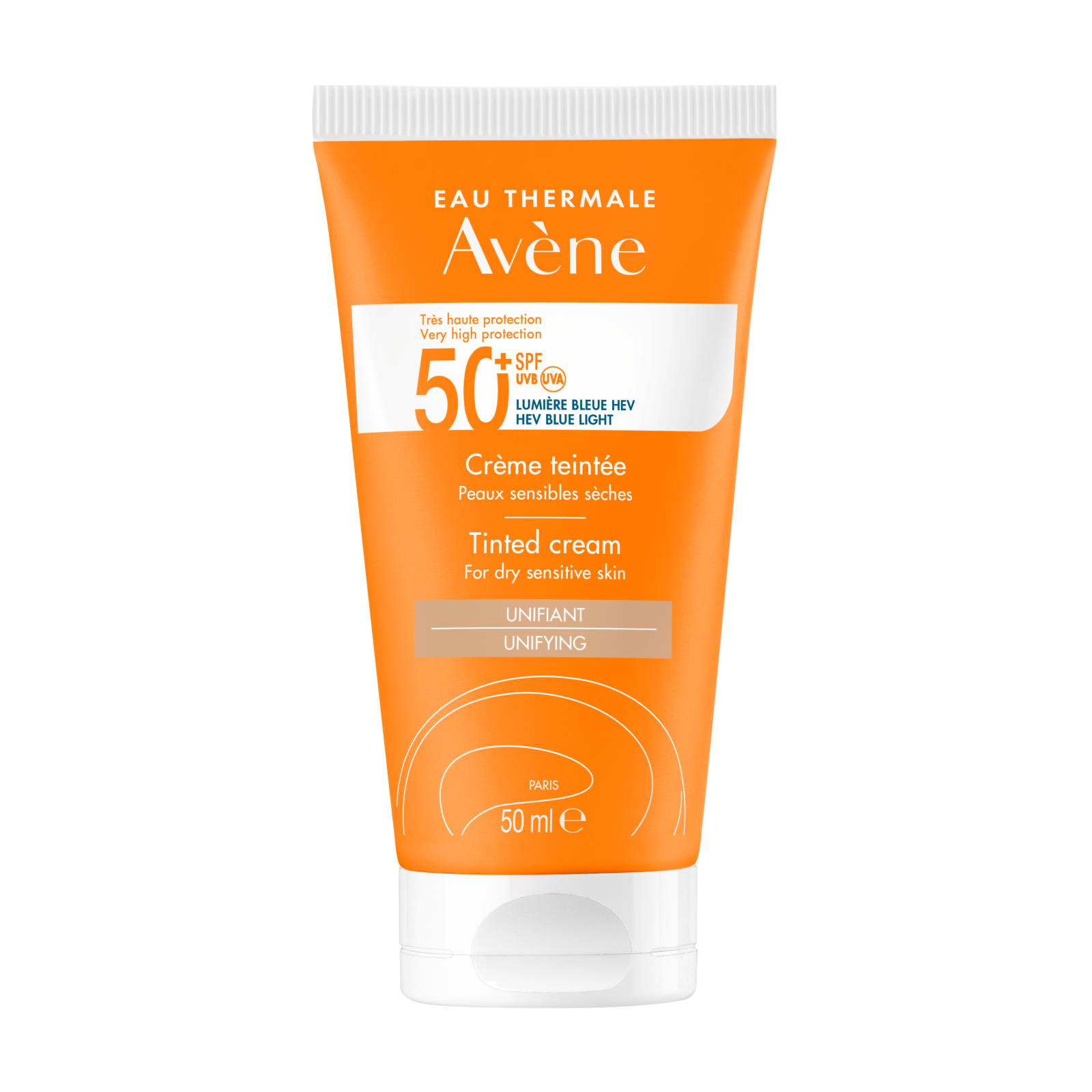 Crema nuantatoare cu protectie solara SPF 50+ Triasorb, 50 ml, Avene