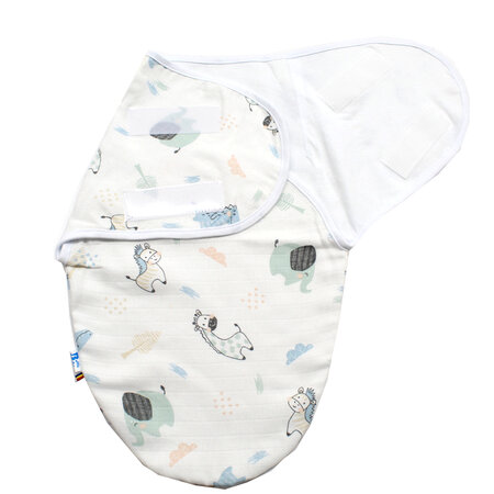 Sistem de infasare muselina, Leu, 3-6 luni, Baltic Bebe 625923
