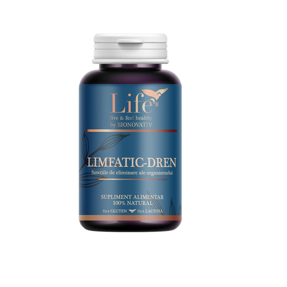 Limfatic-Dren Life, 120 capsule, Bionovativ