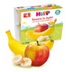 Gustare cu fructe mere si banane, 4x100gr, Hipp 499048